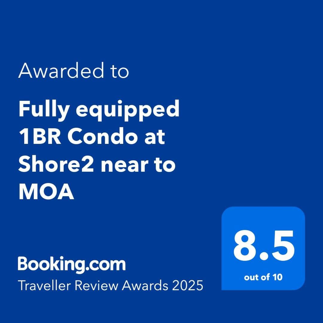 Fully Equipped 1Br Condo At Shore2 Near To Moa Manila Eksteriør bilde